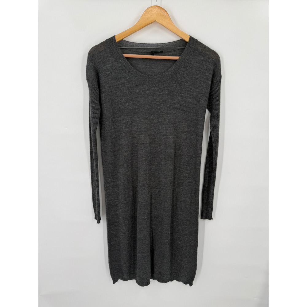 Stile Benetton Sweater Dress Womens Size S Wool Blend Quiet Luxury Minimalist